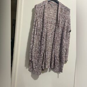 Women’s size one X beautiful crocheted Falls Creek cardigan CP1